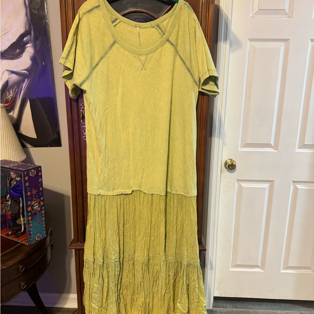 Casual Green Dress